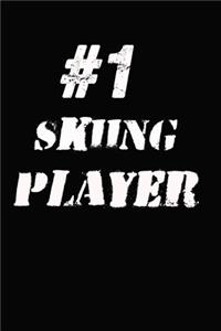 #1 Skiing Player Notebook