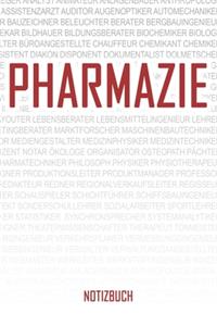 Pharmazie Notizbuch