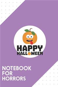 Notebook for Horrors