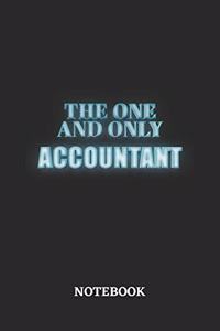 The One And Only Accountant Notebook
