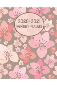 2020-2021 Monthly Planner
