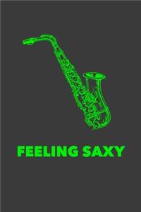 Saxophon Notizbuch
