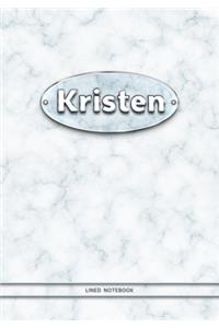 Kristen - Lined Notebook