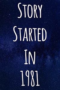 Story Started In 1981