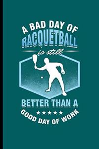 A bad day of a Racquetball