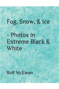 Fog, Snow, & Ice - Photos in Extreme Black & White