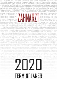 Zahnarzt - 2020 Terminplaner