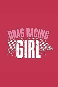 Drag Racing Girl Dot Grid
