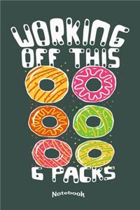 My Funny Workout & Donuts Notebook