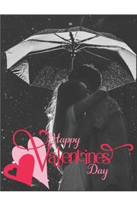 Happy Valentines Day Notebook Journal Unique Gift