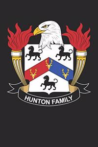 Hunton: Hunton Coat of Arms and Family Crest Notebook Journal (6 x 9 - 100 pages)