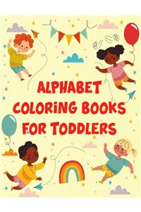 Alphabet Coloring Books For Toddlers