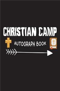 Christian Camp Autograph Book