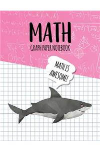 Math Graph Paper Notebook