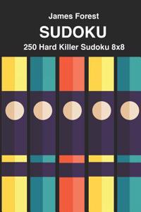250 Hard Killer Sudoku 8x8