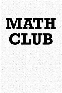 Math Club