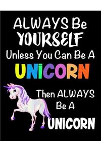 Always Be Yourself Unless You Can Be a Unicorn