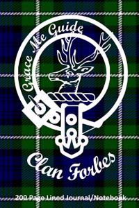 Clan Forbes 200 Page Lined Journal/Notebook