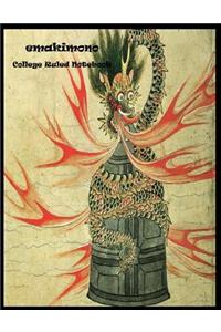 Emakimono College Ruled Notebook