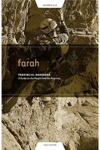 Farah Provincial Handbook