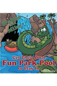 Walter and Mike Get their Own Fun Park Pool to Play In
