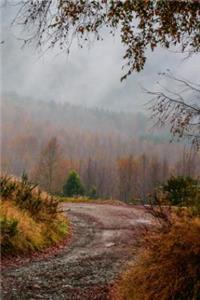 Foggy Mountain Autumn Morning