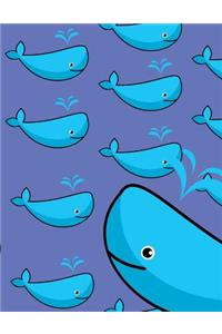 Cute Whale Sketchbook