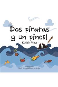 Dos piratas y un pincel