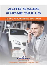 Auto Sales Phone Skills