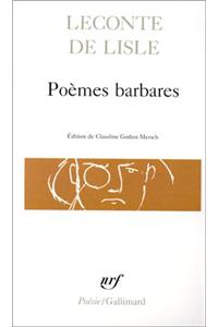 Poemes Barbares