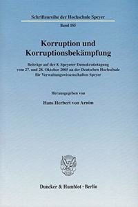 Korruption Und Korruptionsbekampfung