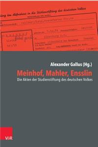 Meinhof, Mahler, Ensslin