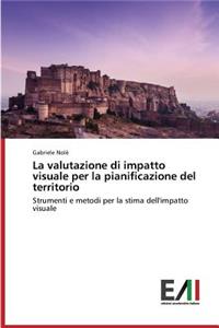 valutazione di impatto visuale per la pianificazione del territorio