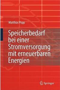 Speicherbedarf bei einer Stromversorgung mit erneuerbaren Energien