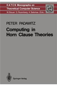 Computing in Horn Clause Theories