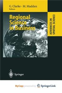 Regional Science in Business