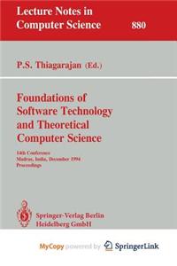 Foundations of Software Technology and Theoretical Computer Science