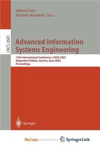 Advanced Information Systems Engineering