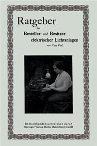 Ratgeber für Besteller und Besitzer elektrischer Lichtanlagen
