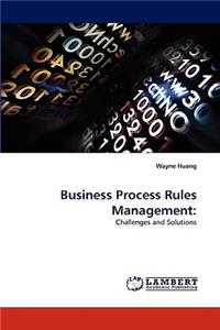 Business Process Rules Management