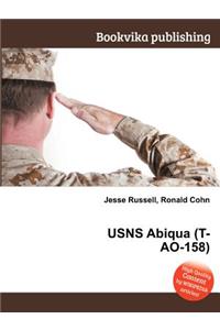 Usns Abiqua (T-Ao-158)