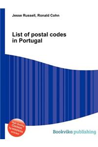 List of Postal Codes in Portugal