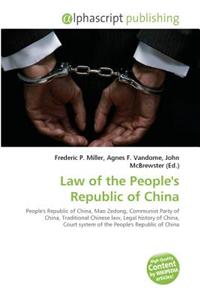 Law of the People's Republic of China