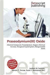 Praseodymium(iii) Oxide