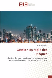 Gestion durable des risques