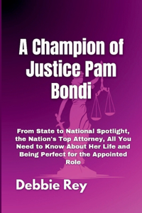 A Champion of Justice Pam Bondi