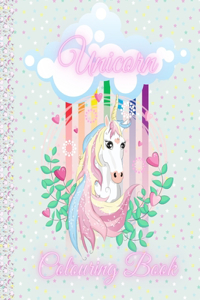 Unicorn Colouring Book for kids