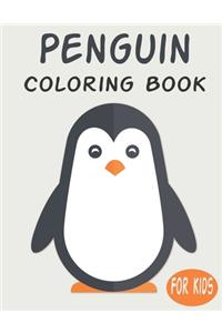 Penguin Coloring Book For Kids