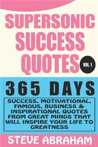 Supersonic Success Quotes
