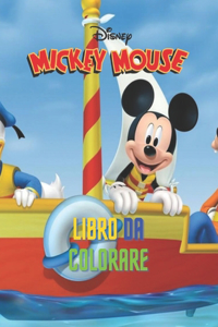 Disney Mickey Mouse Libro Da Colorare